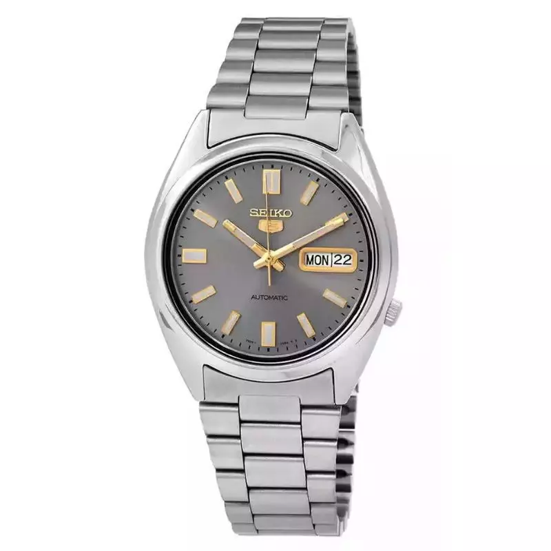 Seiko 5 Classic Esfera Gris.