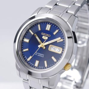 Seiko 5 Classic Esfera azul, 21 Jewels