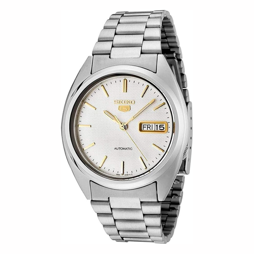 Seiko 5 Classic Esfera Blanca.