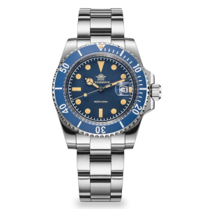 Addiesdive Submariner Azul Vintage 200 MT