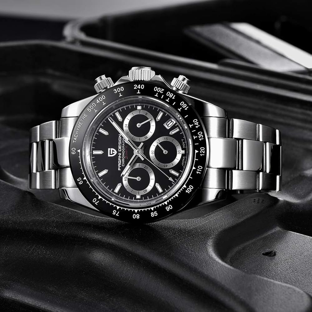 Pagani Design Crono Daytona Cara Negra. - Imagen 3