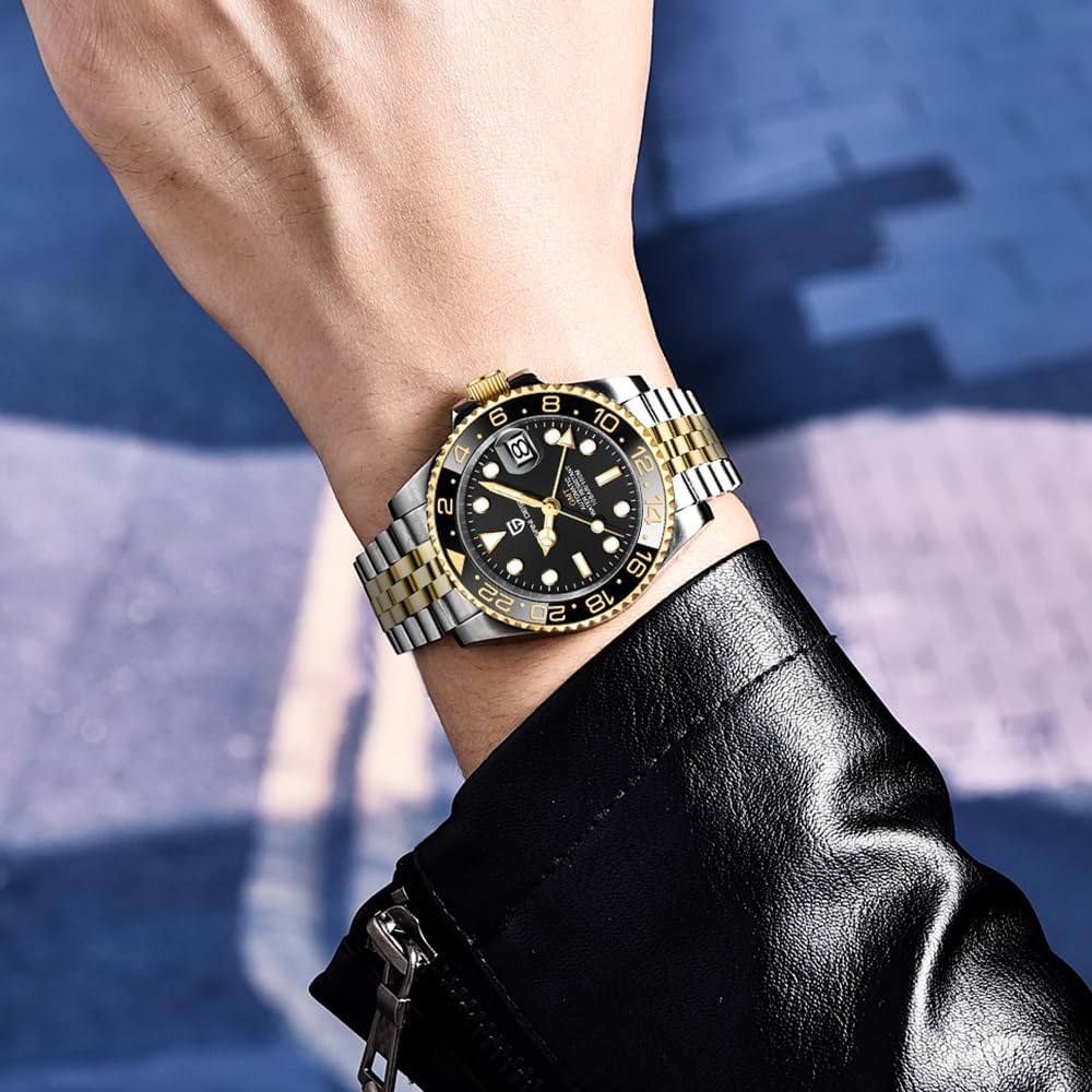 Pagani Design Automático GMT Color Oro/Acero - Imagen 4