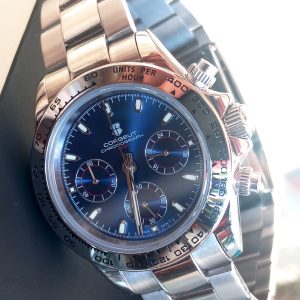 Corgeut Daytona, Cristal Zafiro, movimiento japonés Seiko VK63