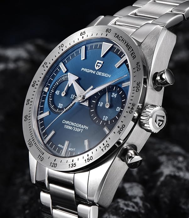 Pagani Design Speedmaster 57, Zafiro, VK63 Seiko - Imagen 2