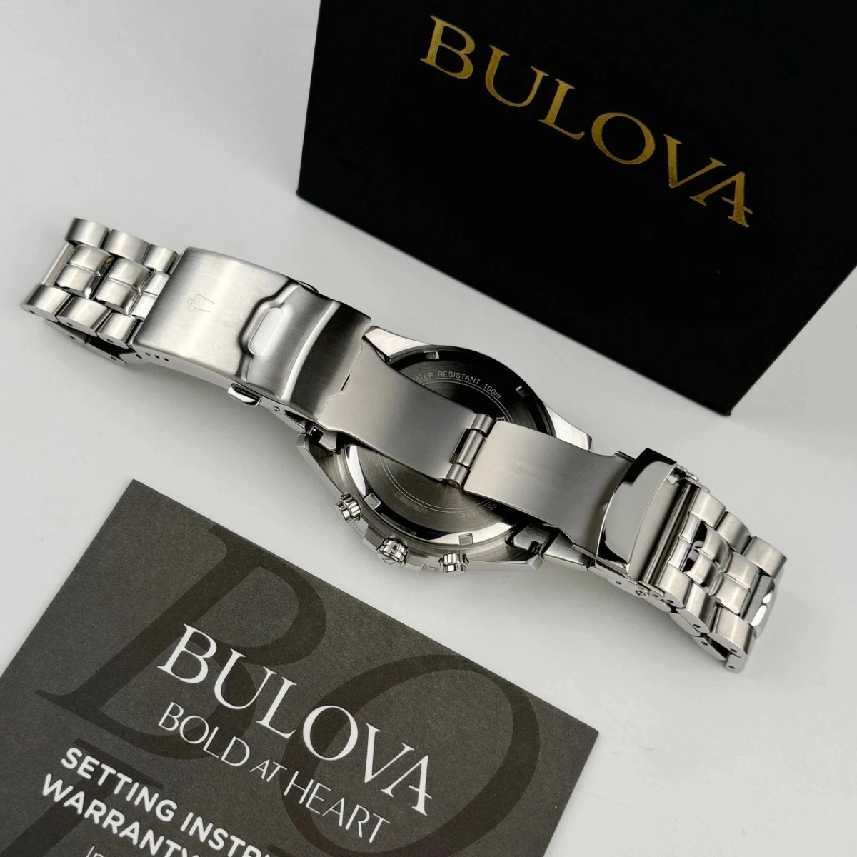 Bulova Marine Star Crono, Esfera Blanca 98B423 - Imagen 6